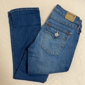 Mid Rise Striaght Leg True Religion Jeans